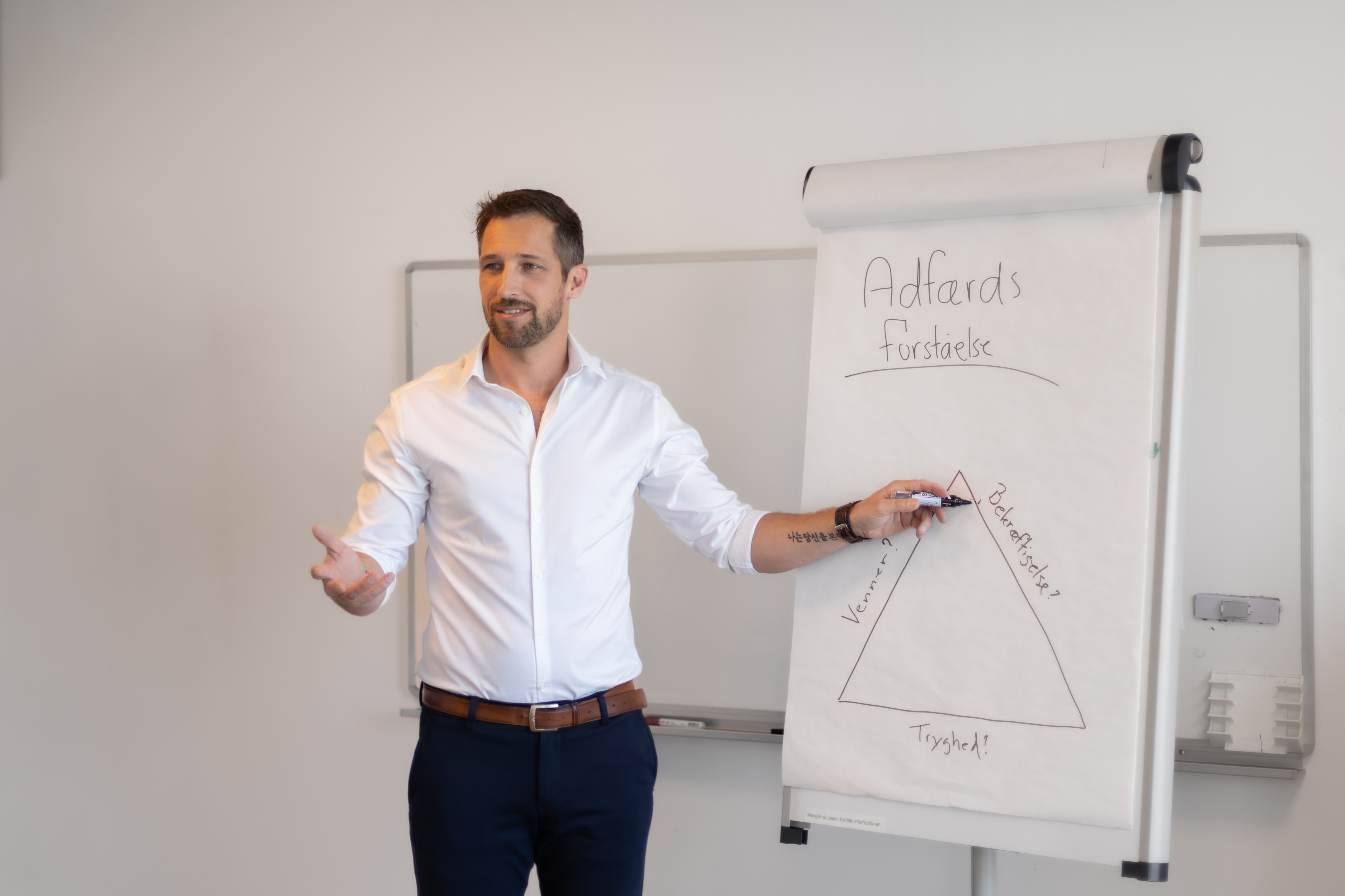 Michael Lunde ved flipover